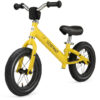 12 Inch Toddler Balance Bike with Height Adjustable Handlebar and Seat-Yellow - Color: Yellow