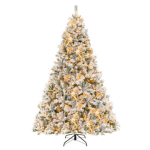 6/7/8 Feet Artificial Xmas Tree 3-Minute Quick Shape-8 ft - Size: 8 ft