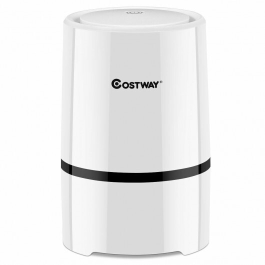 Mini Ionic 3-in-1 Composite HEPA Air Purifier - Color: White - Image 5