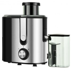 Centrifugal Juicer Machine Juicer Extractor Dual Speed - Color: Silver