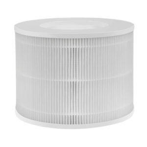 3-in-1 H13 True HEPA Activated Carbon Air Purifier Replacement Filter - Color: White