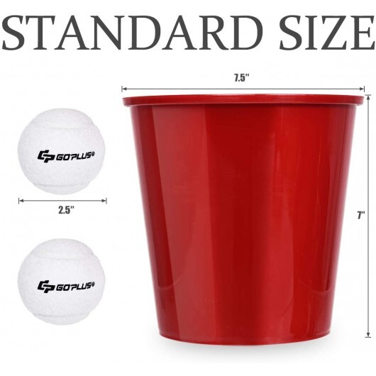 Yard Pong Giant Pong Game Set with Carry Bag - Image 5