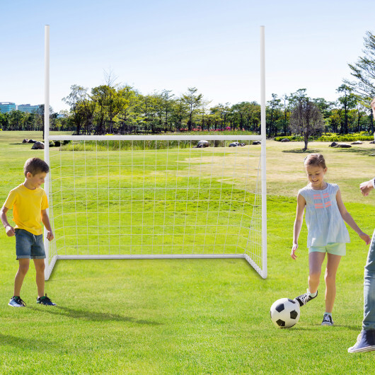 2 in 1 All Weather Football Training Equipment for Park School - Color: White - Image 2