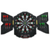 Professional Electronic Dartboard Set with LCD Display - Color: Black