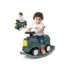3-in-1 Rocking Horse and Scooter with Detachable Balance Board - Color: Green
